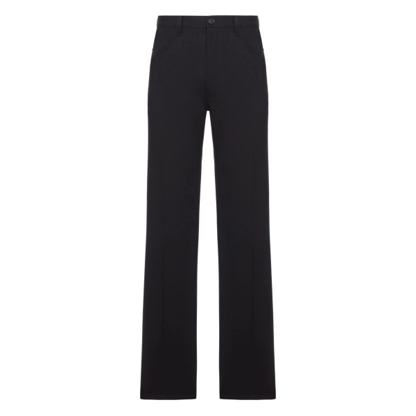 tailored cotton trousers