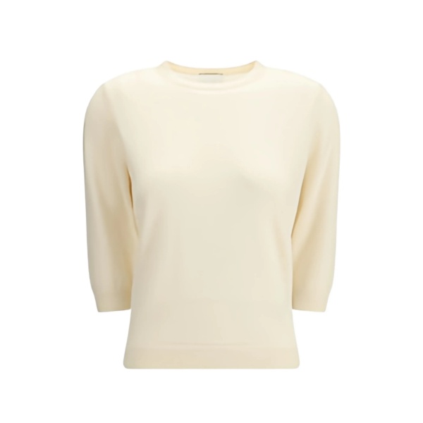 three-quarter sleeves knitwear
