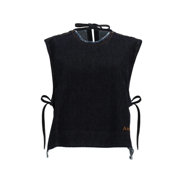 tie-neck top