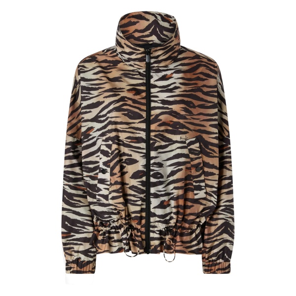 tiger-print jacket