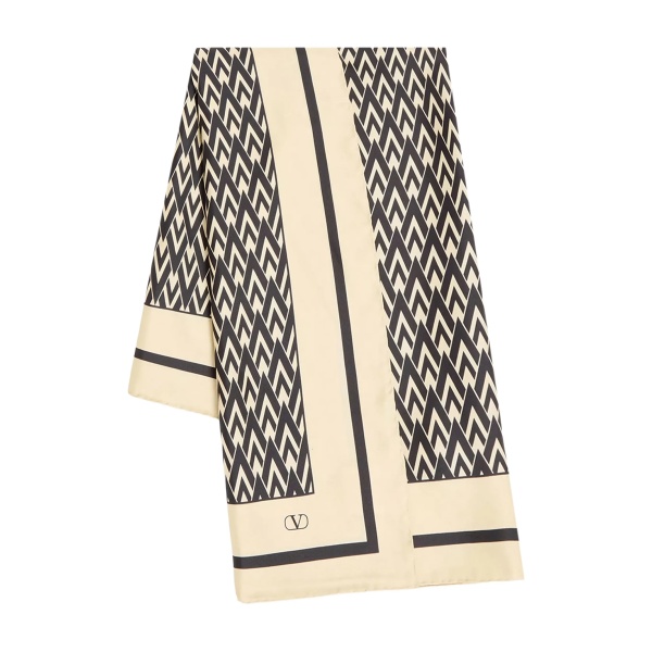 Toute La V print scarf