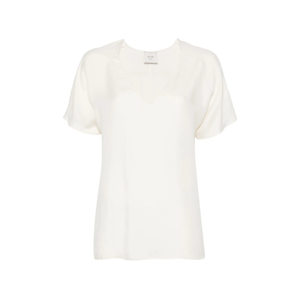 V-neck short-sleeved T-shirt