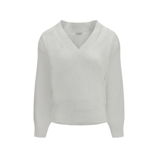 V-neck sweater
