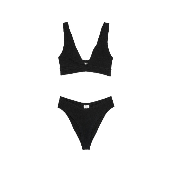 V-neck wide straps beachwear