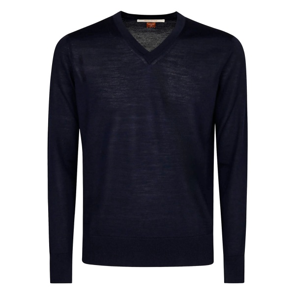 V-neck wool sweater