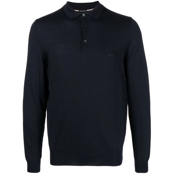virgin wool polo shirt