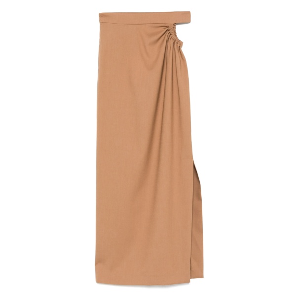 virgin-wool skirt