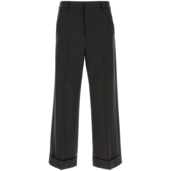 virgin-wool trousers