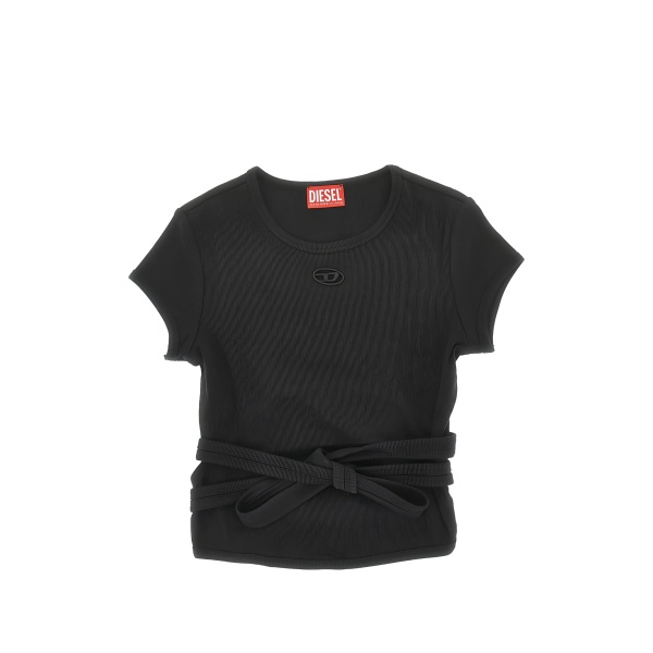 waist-tie T-shirt