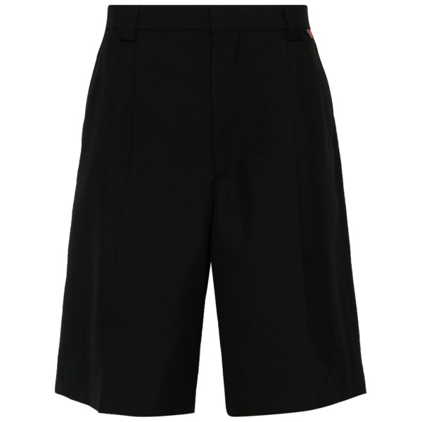 Web-detailing bermuda shorts