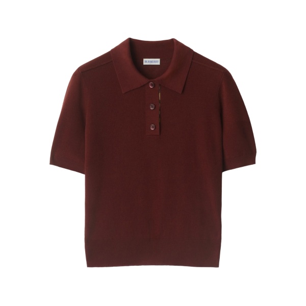 wool polo shirt