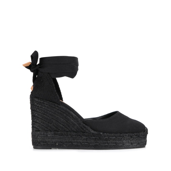 woven 100mm pumps