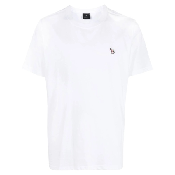 Zebra logo-patch T-shirt