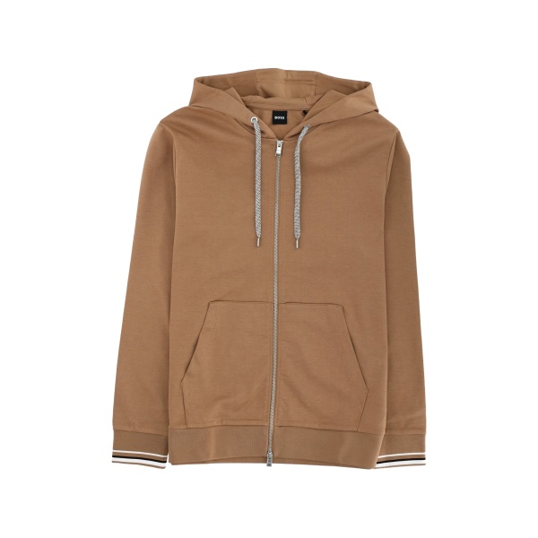 zip-up hoodie