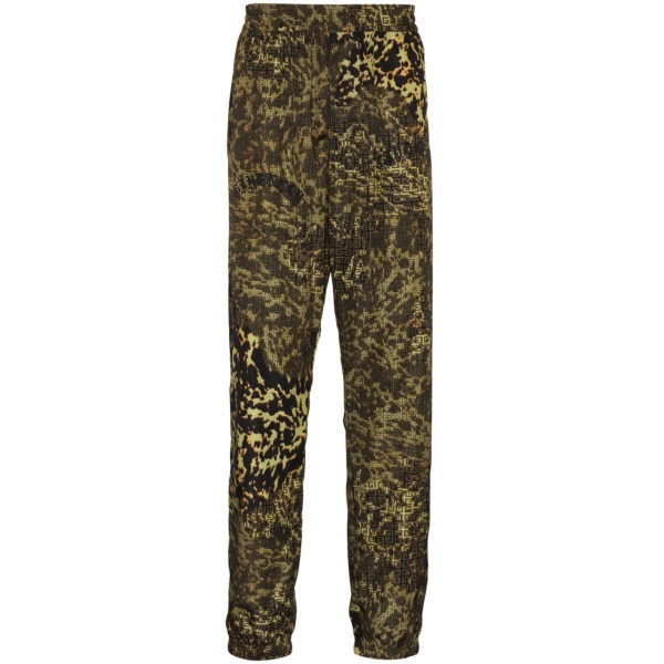 4G animal-print track pants