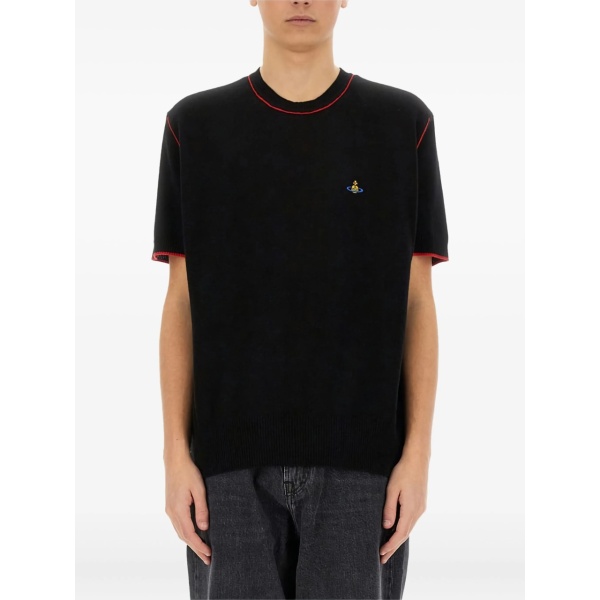 Alex contrast-stitched short-sleeves T-shirt