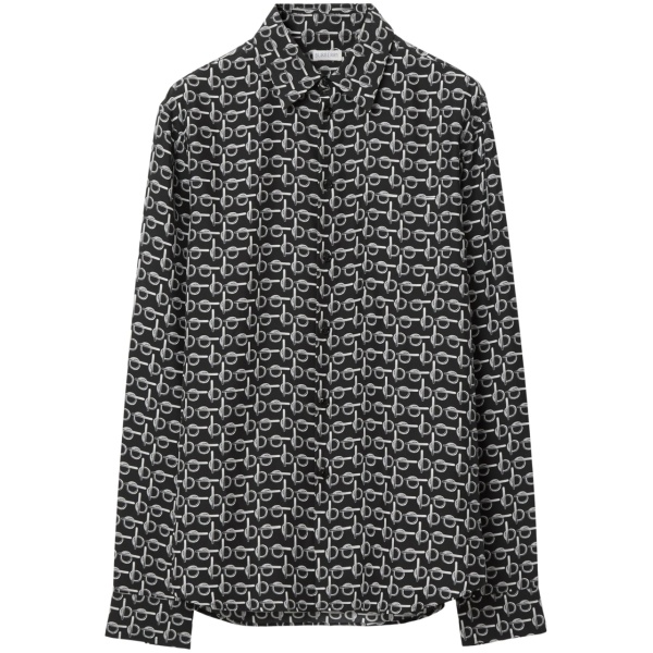 B-line silk shirt