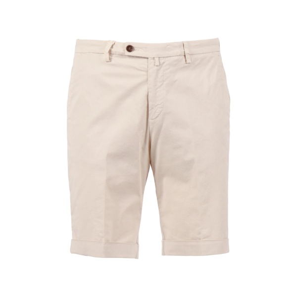 beige bermuda shorts