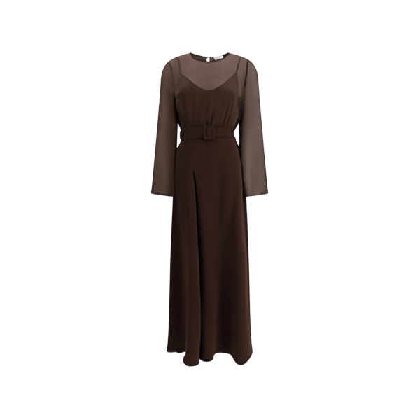 belted dress