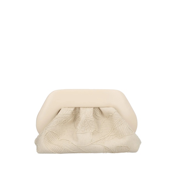 Bios embroidered shoulder bag