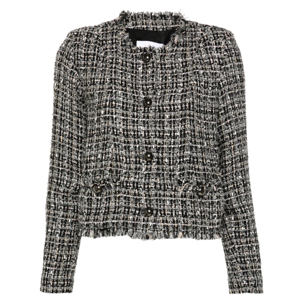 bouclé-design jacket