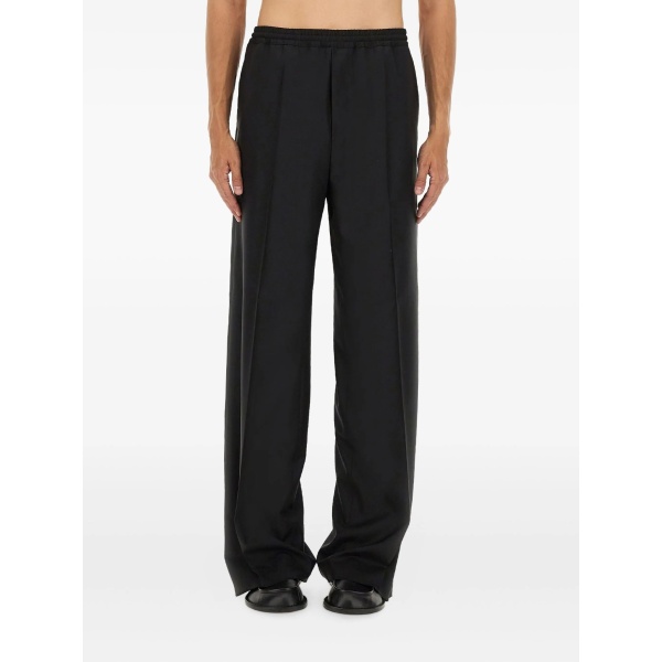 button-embellishment trousers