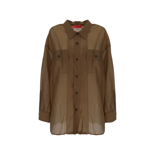 button flap shirt