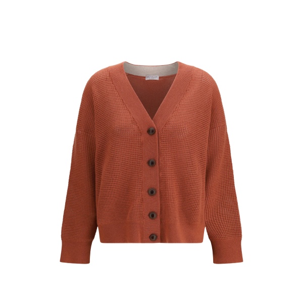 buttoned cashmere cardigan