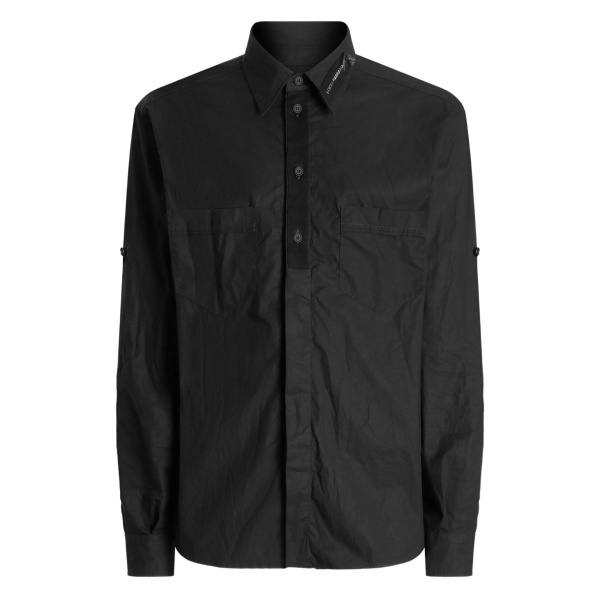 buttoned pocket shirt