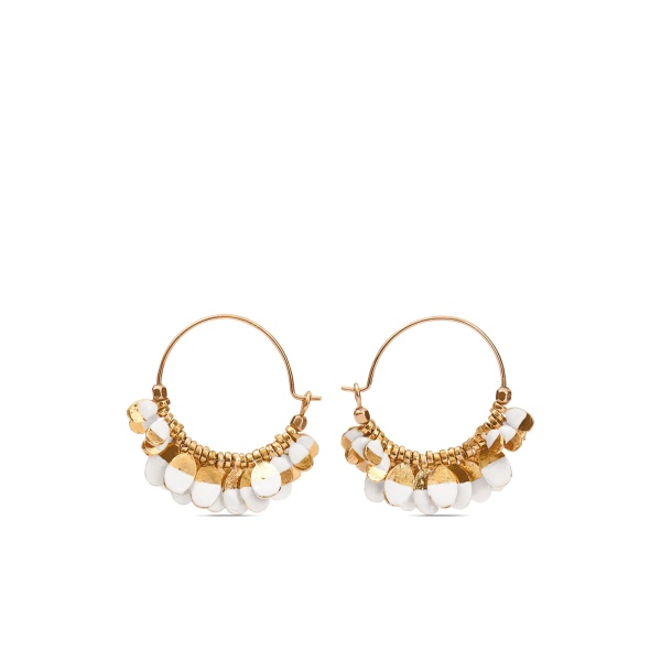 Casablanca hoop earrings