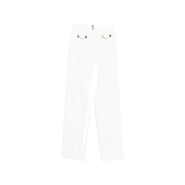 chain-detail jeans