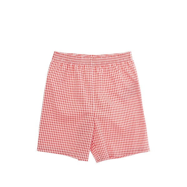 check-pattern skirt