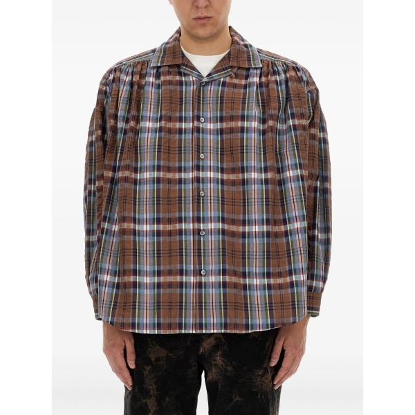 checked cotton shirt