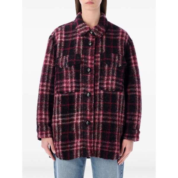 checked overshirt