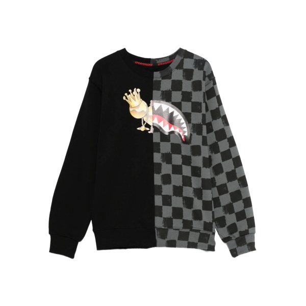 checkerboard sweatshirt