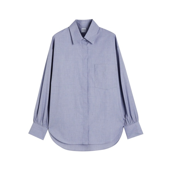 chest-pocket long-sleeve shirt