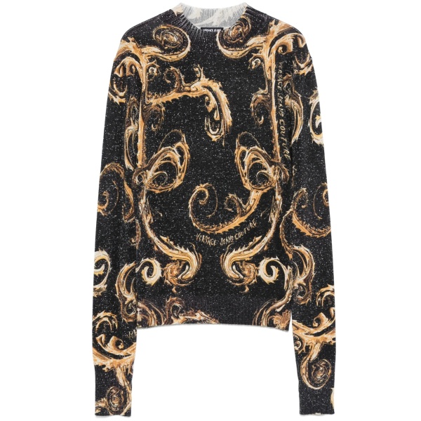 Chromo Couture-print sweater