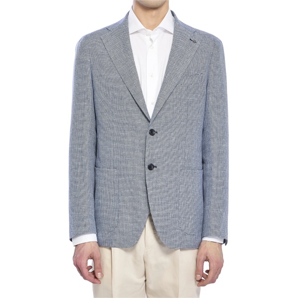 classic lapel two-button jacket