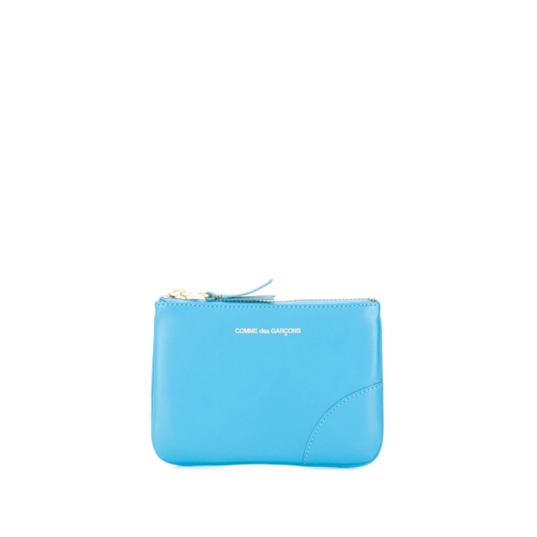 colour-block leather wallet