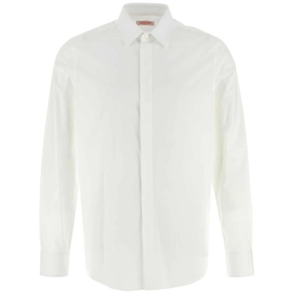 concealed front button placket shirt