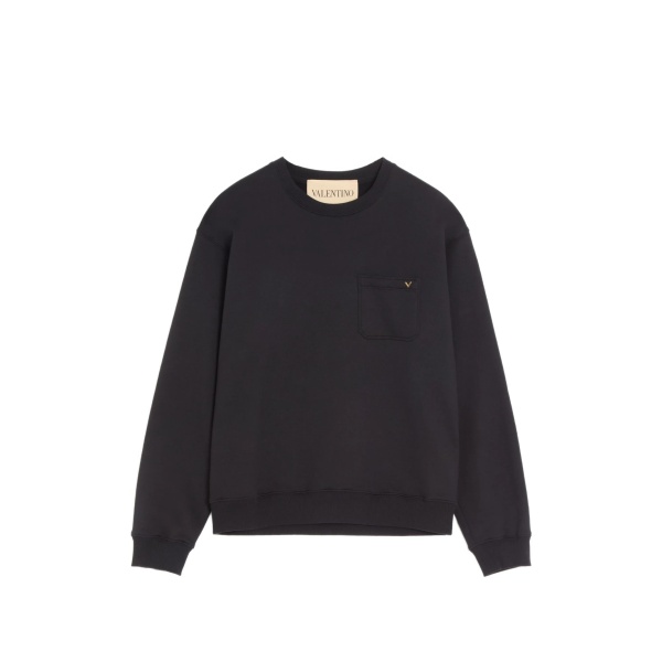 cotton sweatshirt with VGold