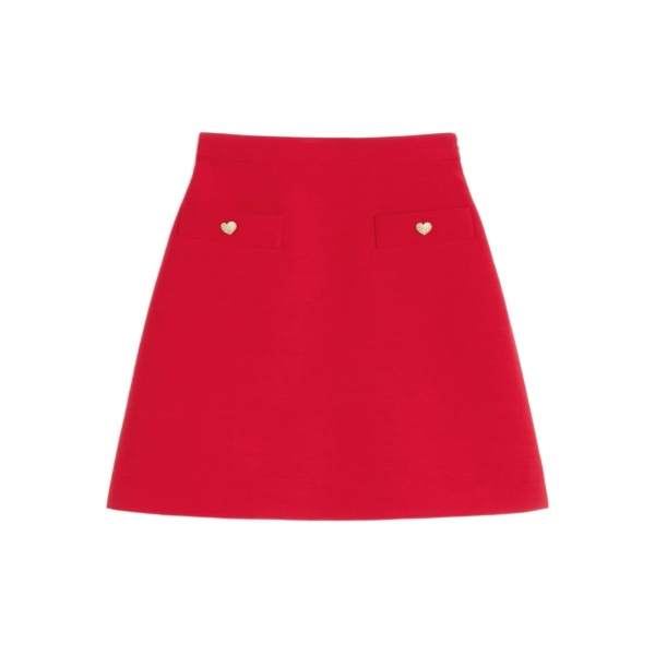 CREPE COUTURE SKIRT