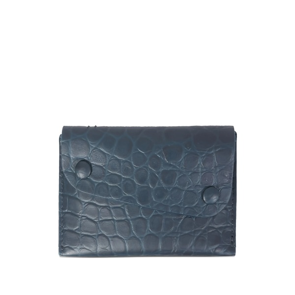 crocodile-embossed wallet
