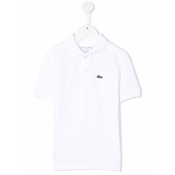 crocodile embroidery polo shirt