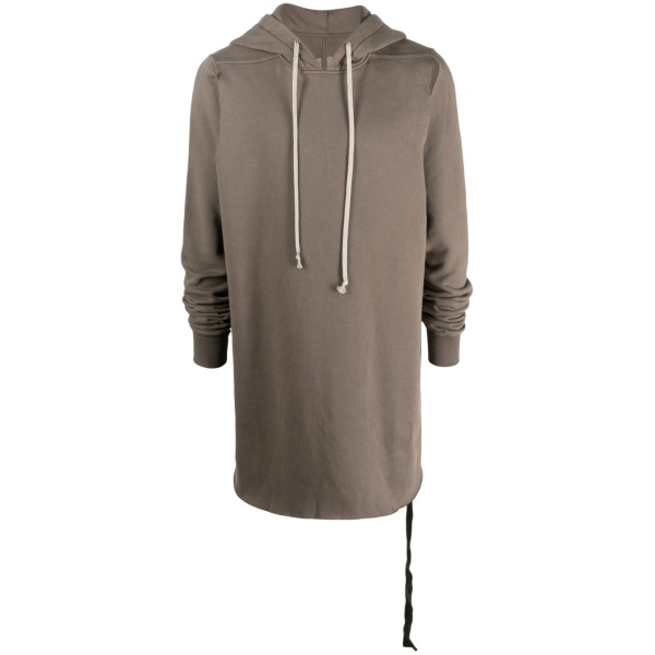 cut-out drawstring hoodie