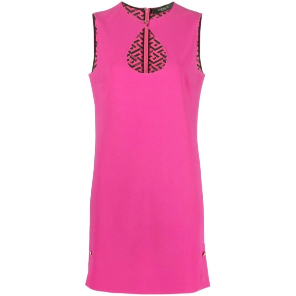 cut-out shift dress