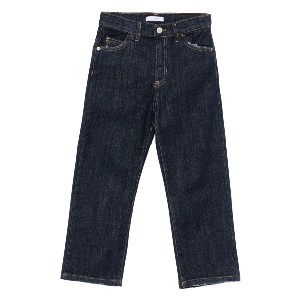distressed jeans