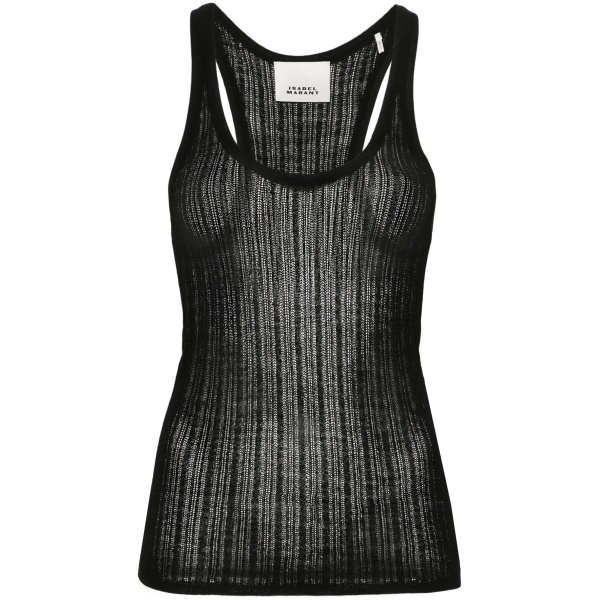 Dorsia open-knit top