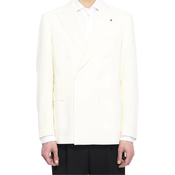 double-breasted blazer