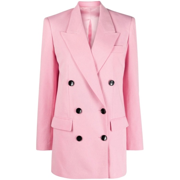 double-breasted blazer